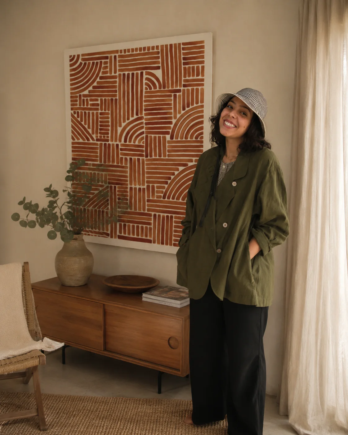 Lina, fondatrice d’OMA, décoratrice d’intérieur à Nantes